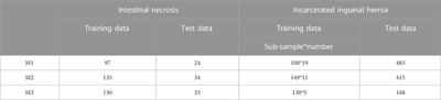 Intelligent assistant diagnosis for pediatric inguinal hernia based on a multilayer and unbalanced classification model